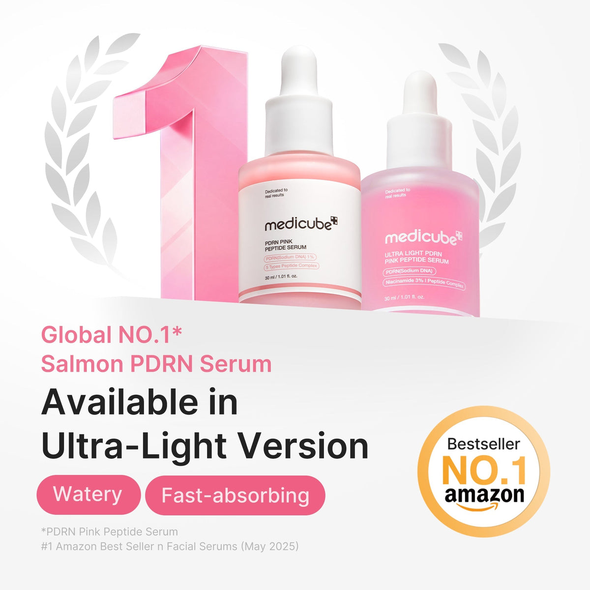 Ultra Light PDRN Pink Peptide Serum
